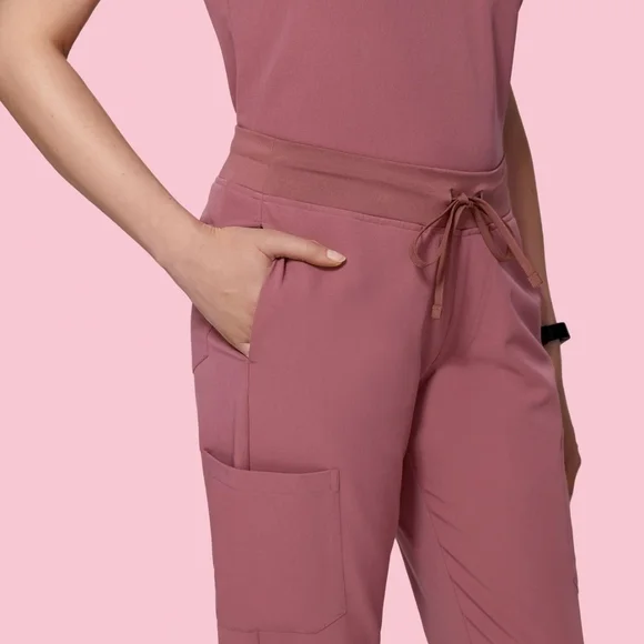 Mandala Women's Mauve Jogger Set - Picture 4 of 9